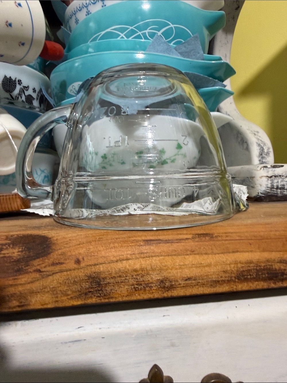 Pampered Chef Glass Classic Batter Bowl by anchor hocking